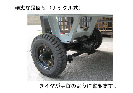 ナックル式の２ＷＳ機構