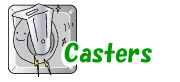 casters