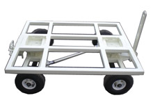空気入りタイヤ仕様小型4WS台車 空気入りタイヤ仕様小型4WS台車