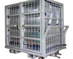 液体容器を保冷して運搬する台車