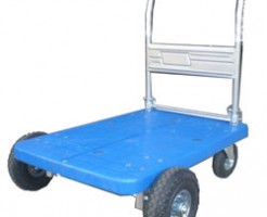 屋内外段差対応エアータイヤ台車